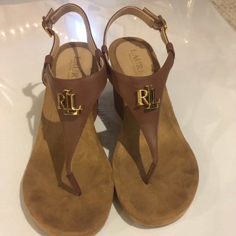 Ralph Lauren woman’s wedge sandals